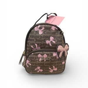 Juicy Couture Simply Sweet Backpack with Pink Bows